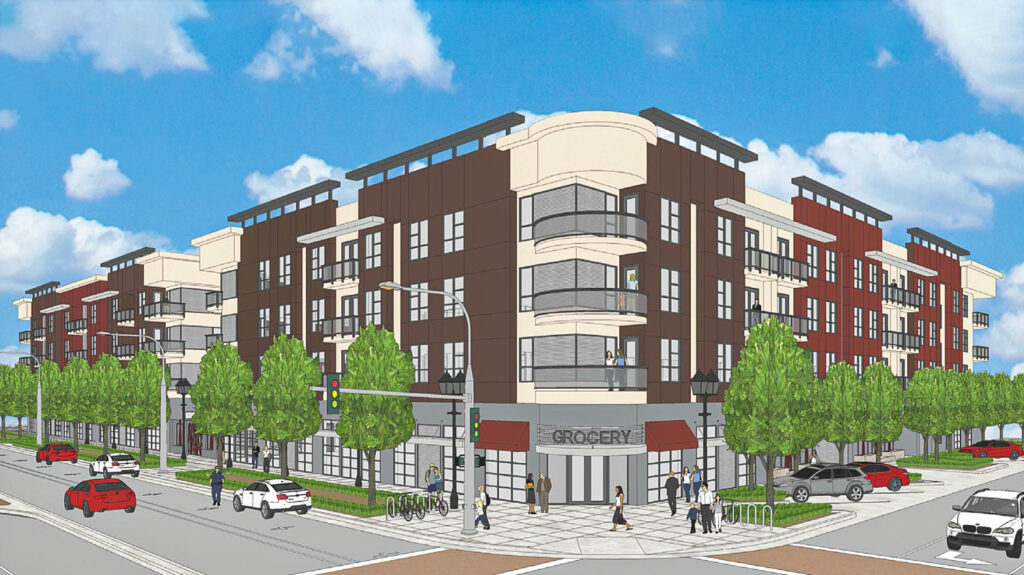 Grand View Village - Concept Rendering
