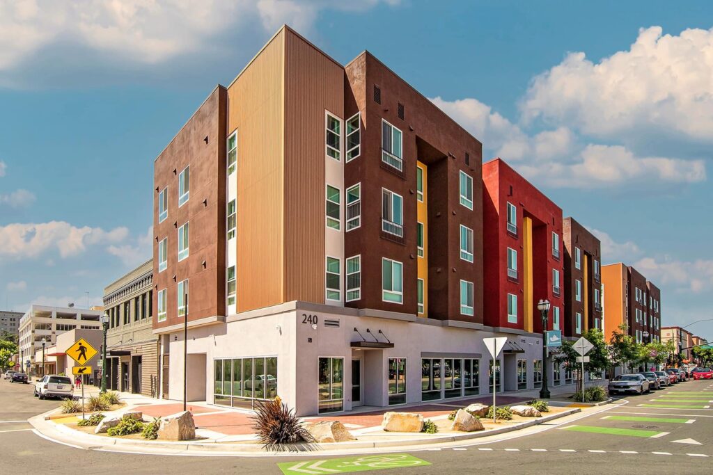 Grand View Village Exterior corner 1800