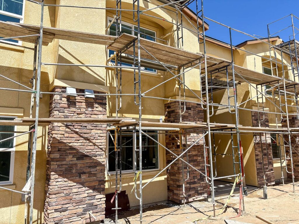 Tierrasanta Village Apartments exterior construction closeup